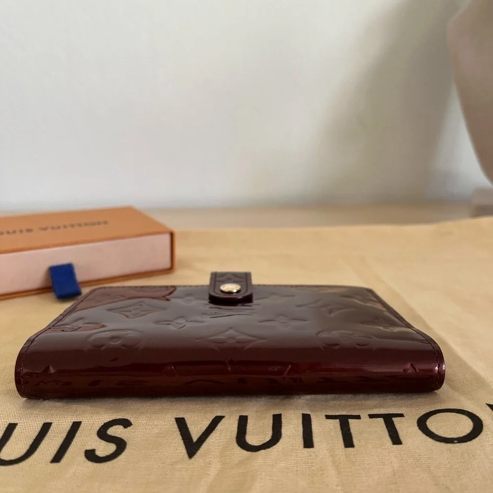 Louis Vuitton Verni Agenda PM Burgundy EUC 2010